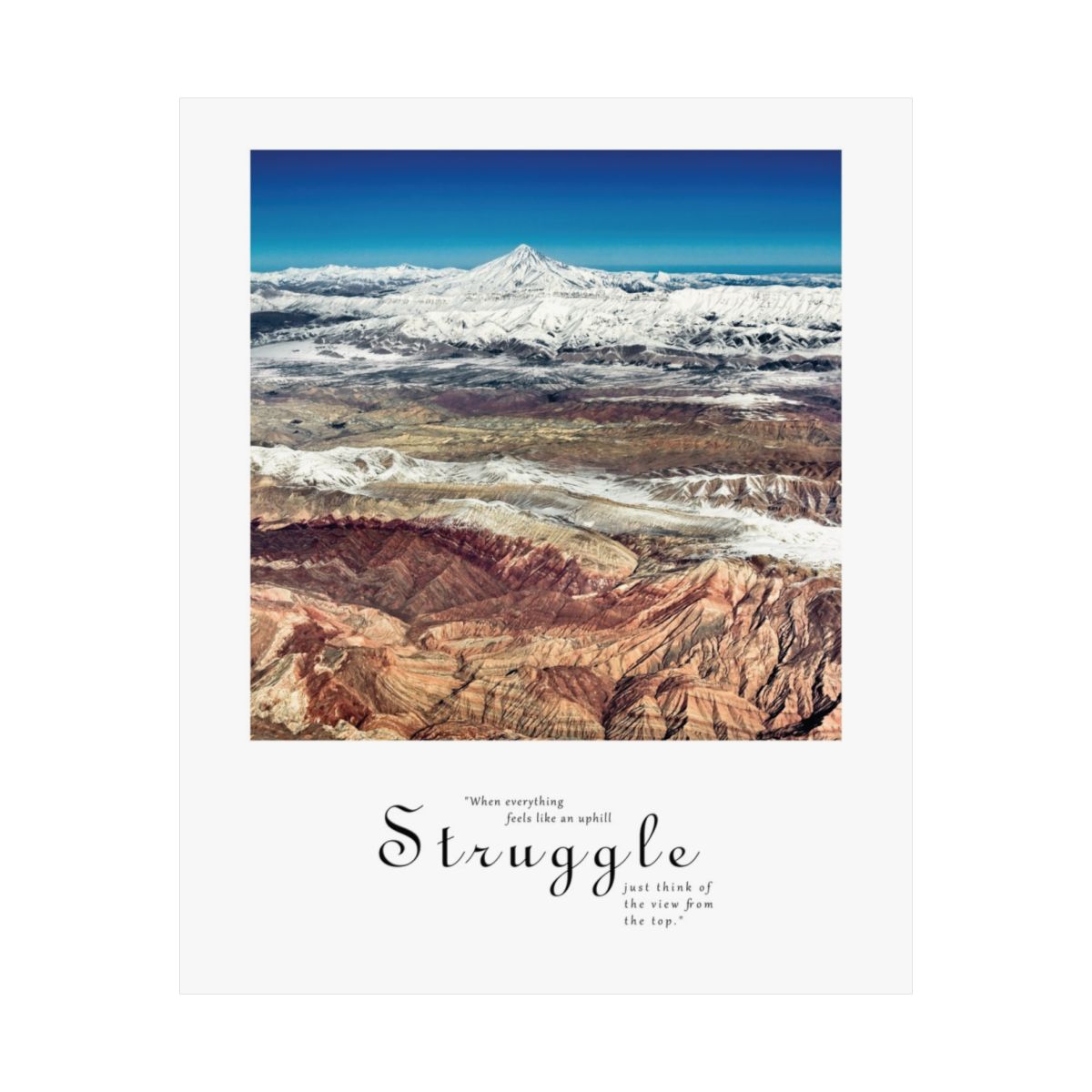 Distant Horizons Motivational Print | Slogan Photography Poster, Inspirational Art, Motto Gifts, Interior Design, Positive Quote, Nature Lover - $24.93 - Distant Horizons thumbnail
