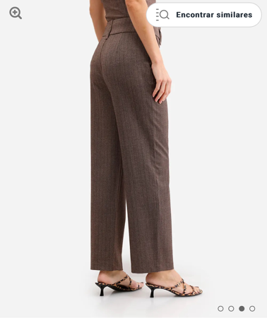 CALÇA MARROM ALFAIATARIA  thumbnail