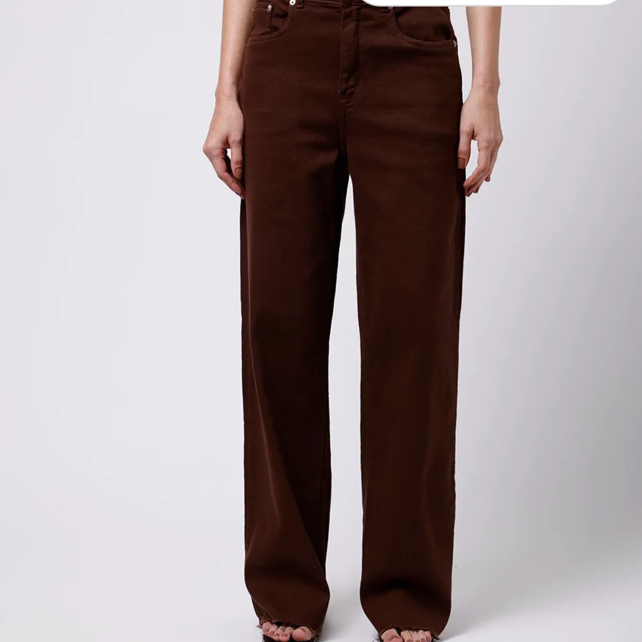 CALÇA JEANS MARROM thumbnail