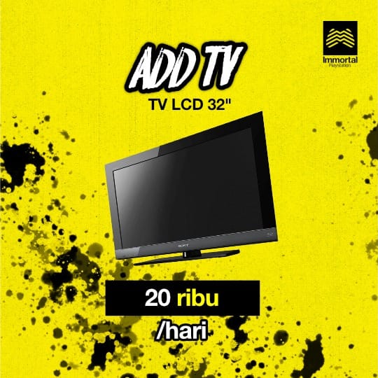 TV LCD SONY 32" | Per Hari  thumbnail