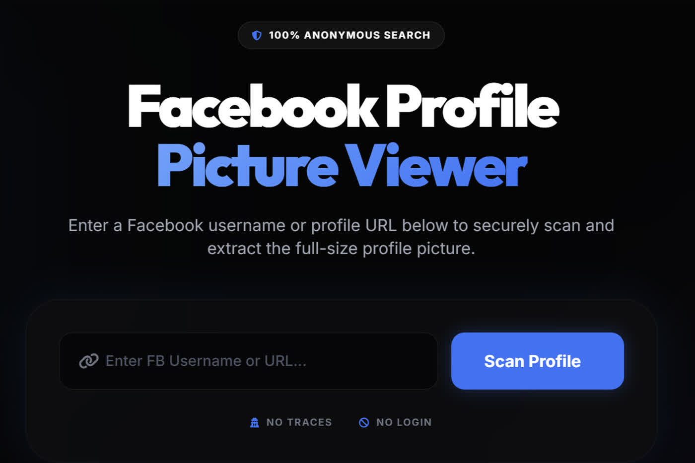 Facebook Private Profile Picture Viewer  thumbnail
