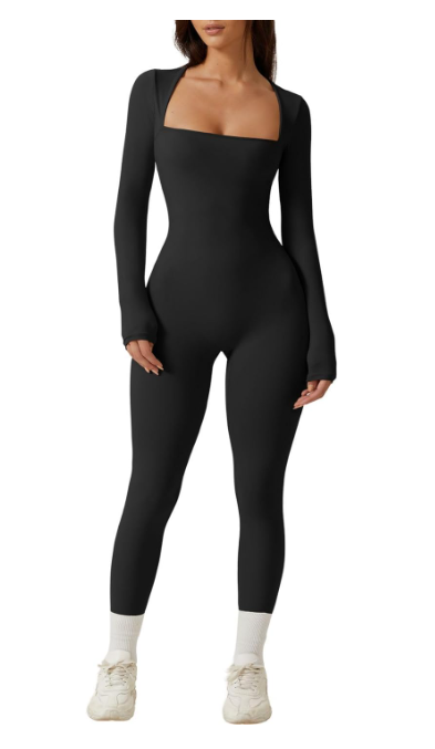 Full Length Leggings Bodycon Stretch Jumpsuit thumbnail