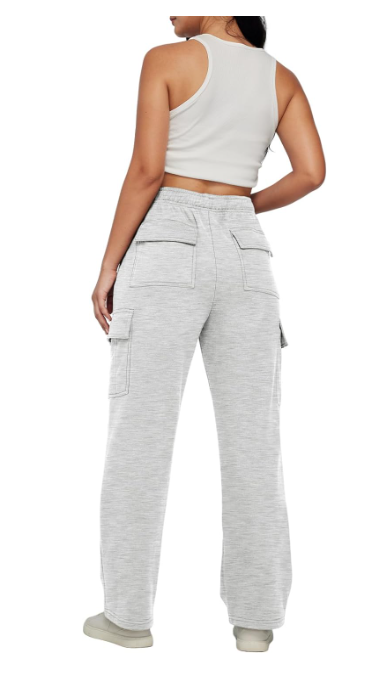 Baggy Fleece High Waisted Joggers thumbnail