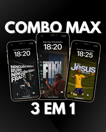 PACK MAX 3 EM 1 | 15,99$ thumbnail