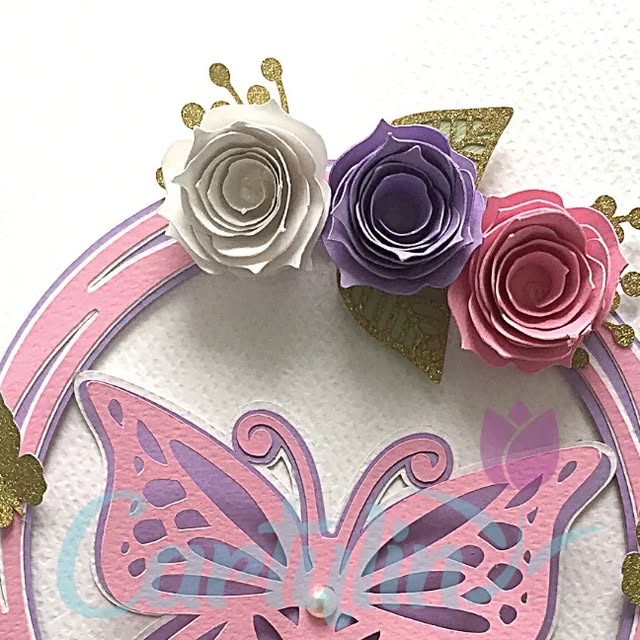 PapeleriaCreativaPersonalizada on Instagram: "🦋💐Mariposas💐🦋
💜símbolo de transformación constante💜
.
.
.
#mariposas #toppermariposas #topperpersonalizado #toppercake" thumbnail