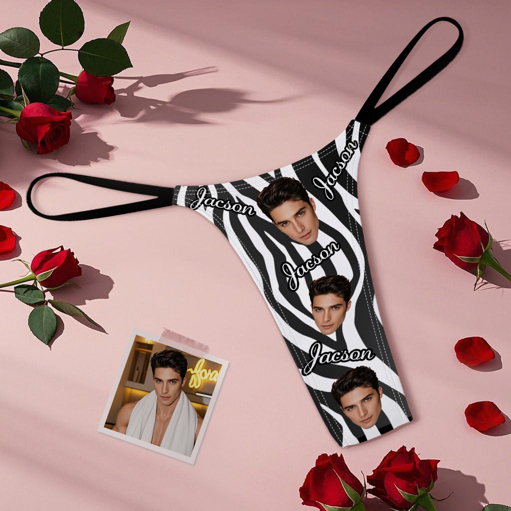 Custom Printed Face Photo Panties - Favorite Women's Underwear thumbnail