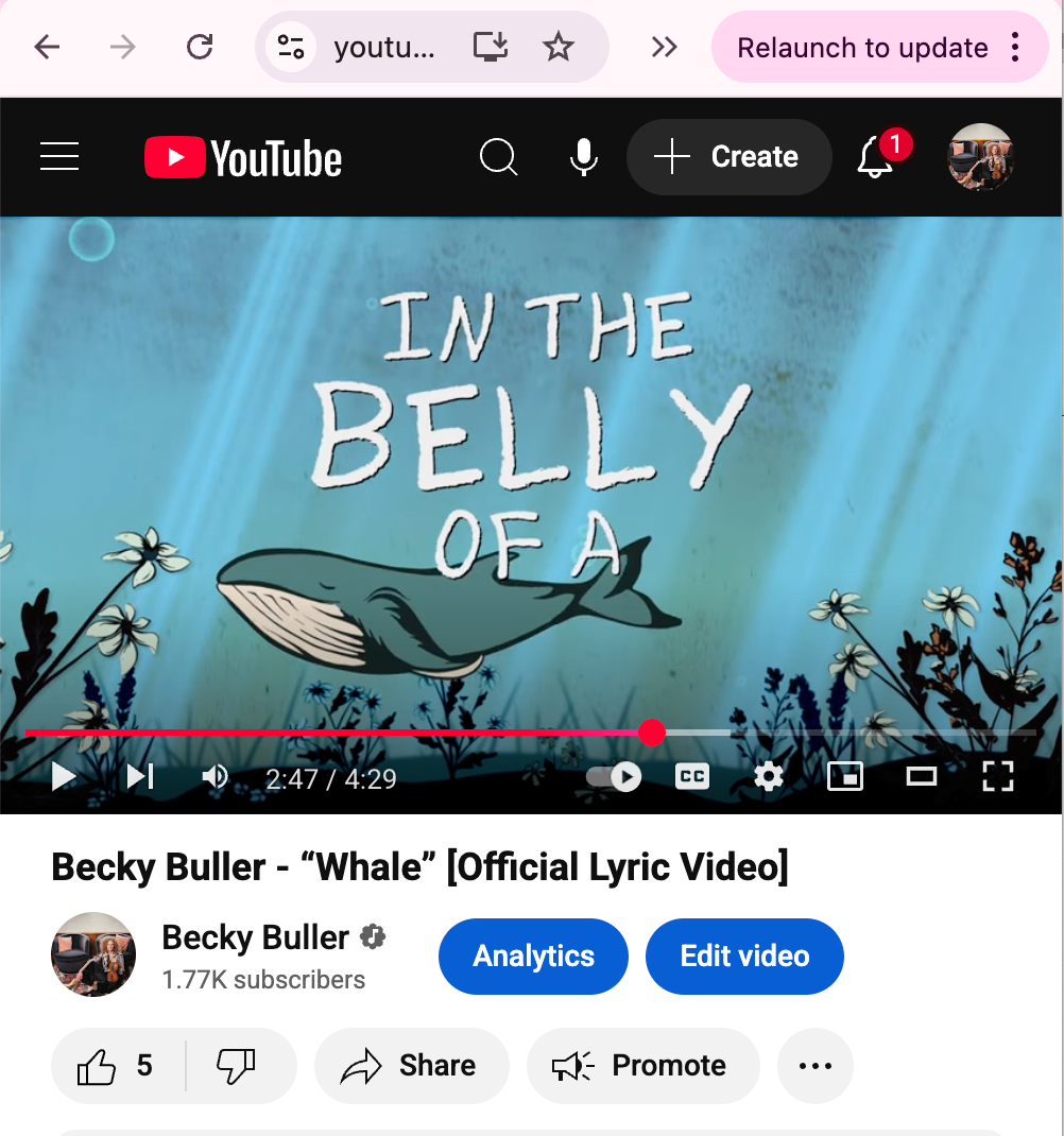 Whale [Official Lyric Video] thumbnail