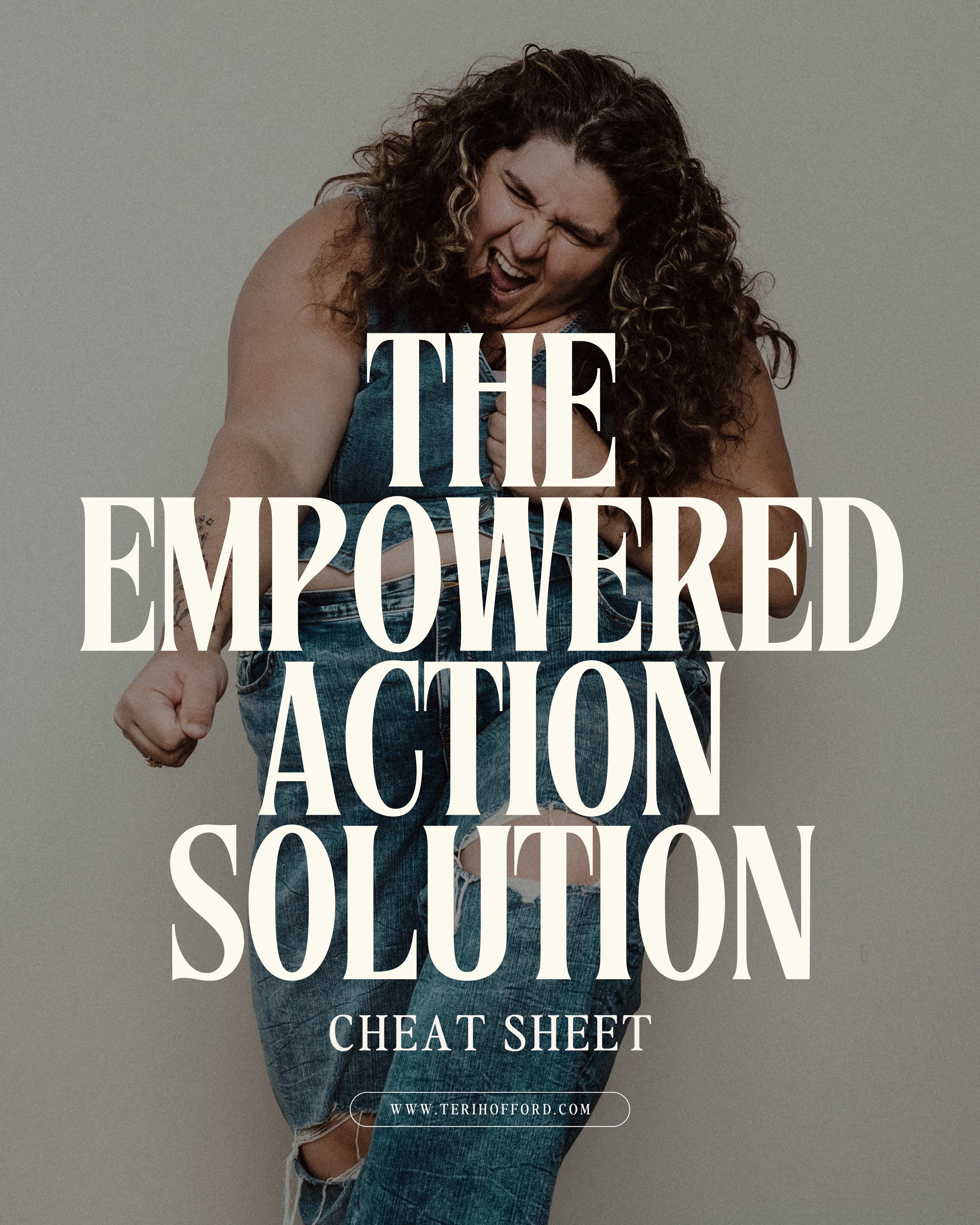 FREEBIE: Your Empowered Action Solution cheat sheet thumbnail