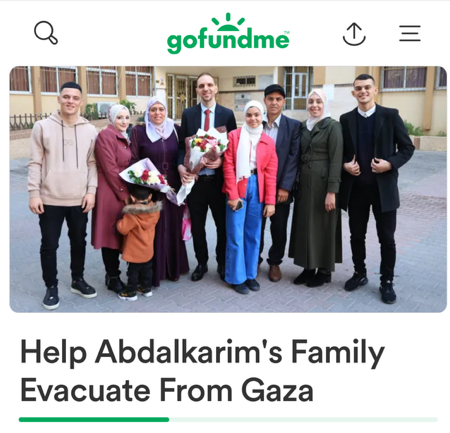 support Abdalkarim and his family  thumbnail