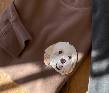 Pupsentials™️ | Custom Pet Portrait Embroidery thumbnail