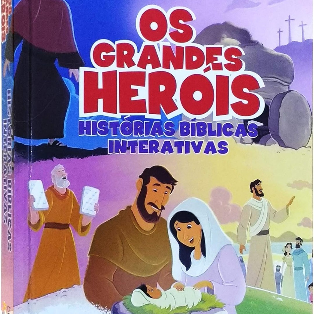 Os Grandes Heróis. Bíblia Infantil thumbnail