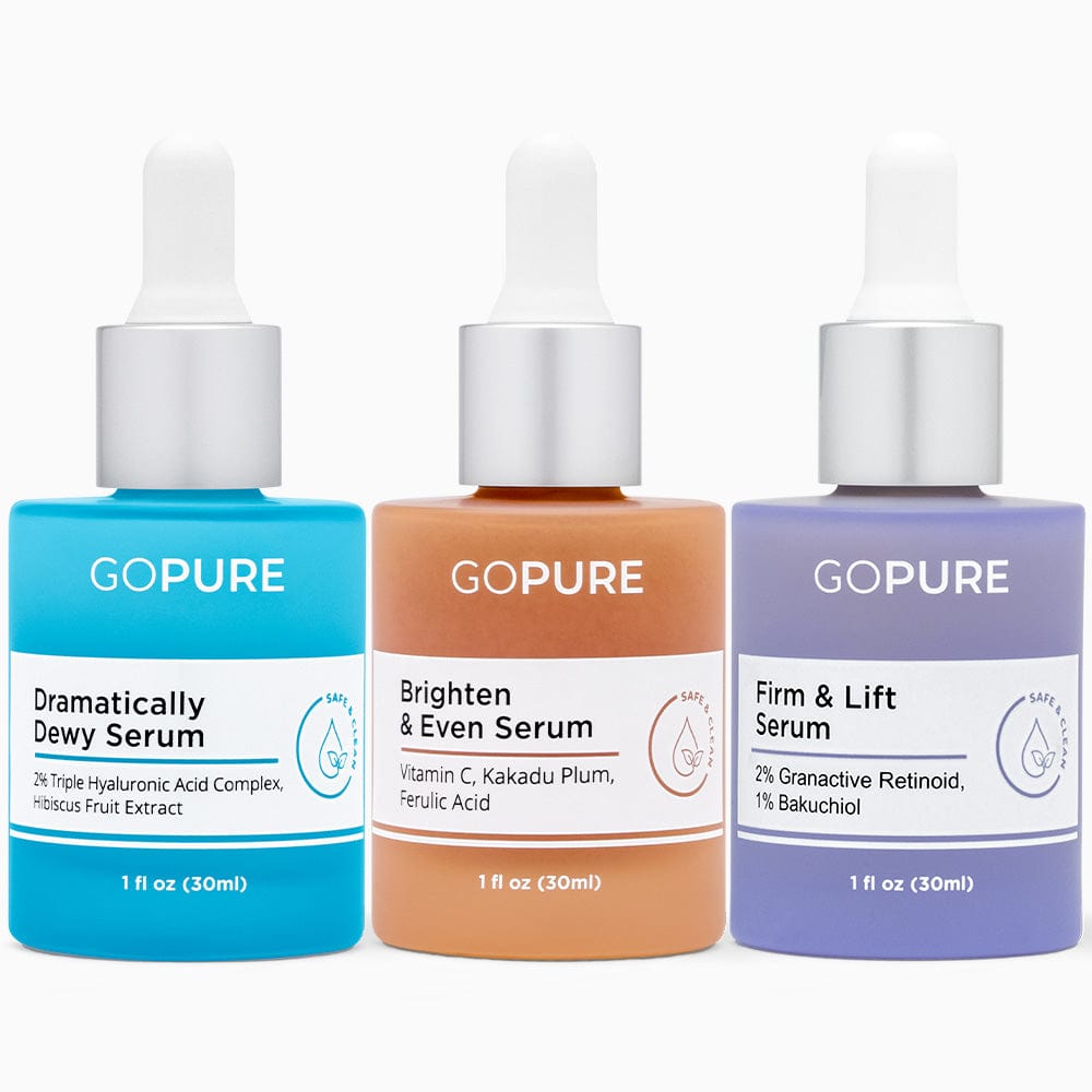 Power Trio Serum Set | goPure Beauty thumbnail