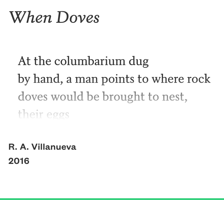 "When Doves" thumbnail