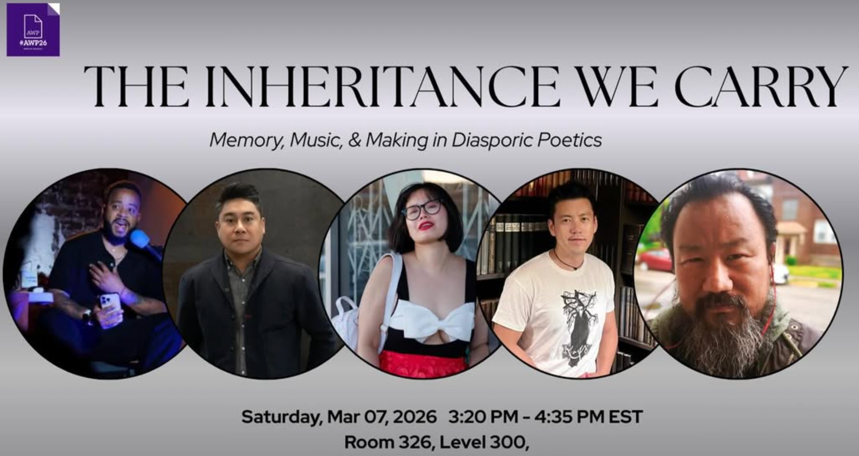 7 MarโAWP: "The Inheritance We Carry" panel discussion, Baltimore thumbnail