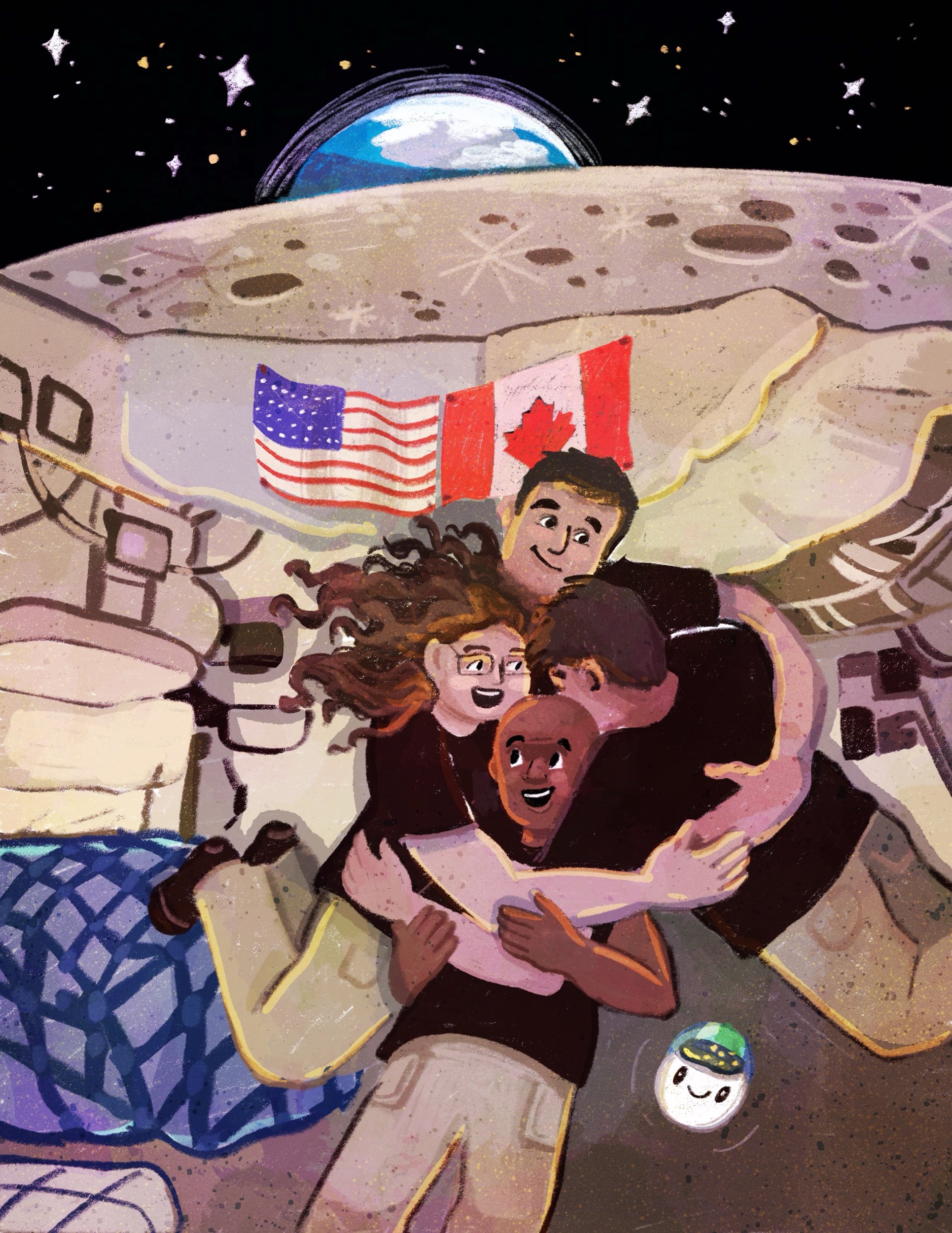 Space Hug — Print thumbnail