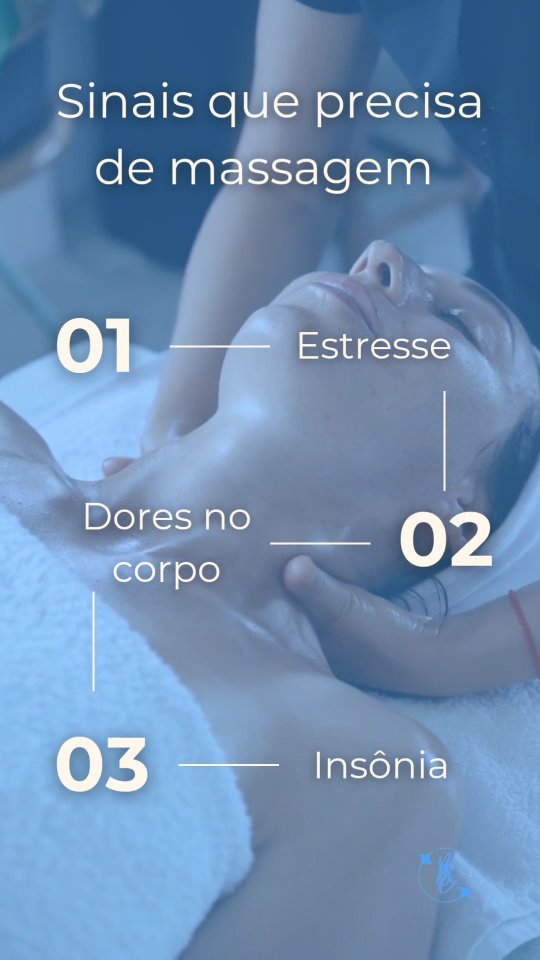 Vocês já sabem quais os sinais que mostram que você precisa de uma massagem? 

Já demonstrou algum deles? Então tenho qu