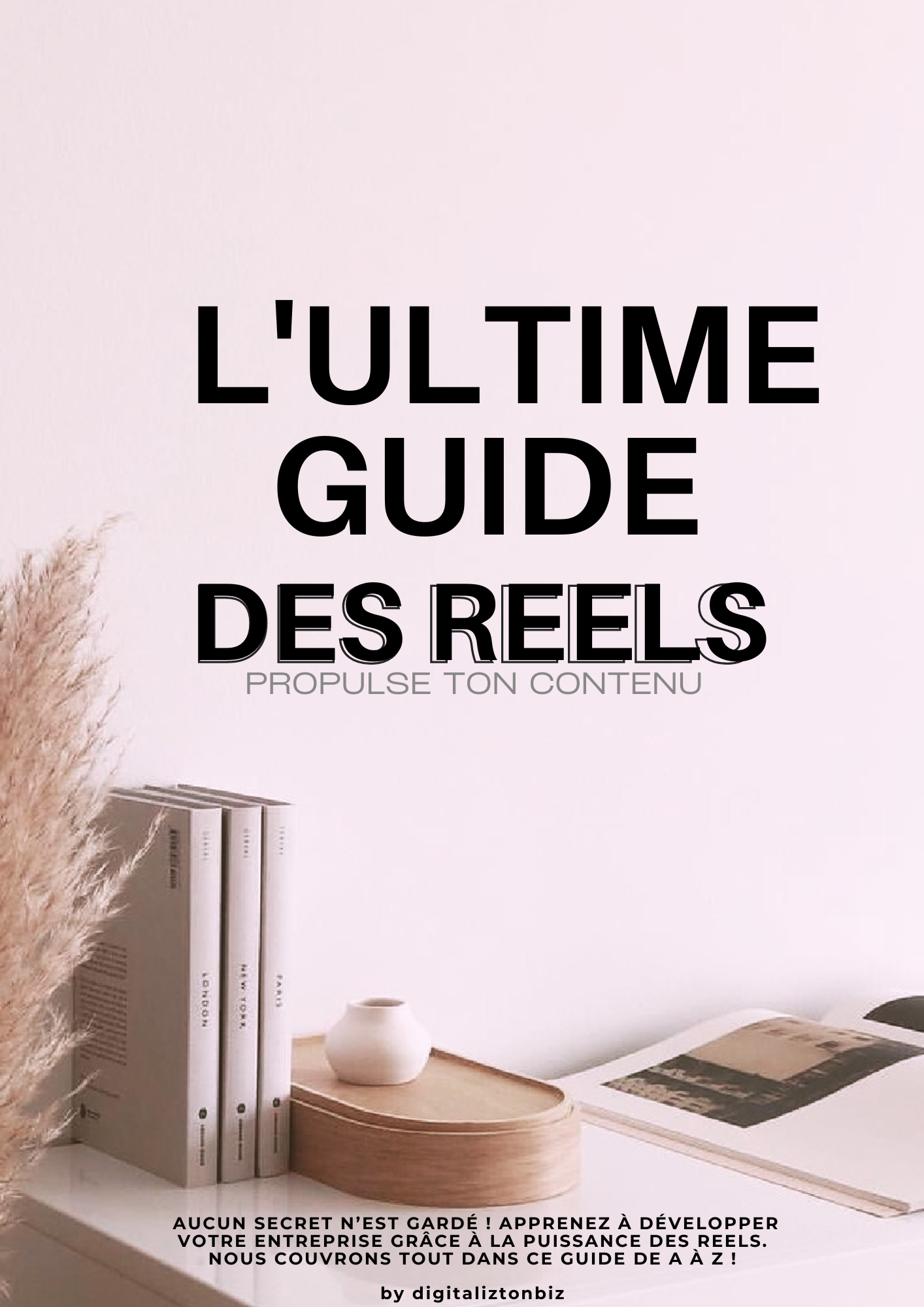 𝐆𝐔𝐈𝐃𝐄 𝐔𝐋𝐓𝐈𝐌𝐄 𝐃𝐄𝐒 𝐑𝐄𝐄𝐋𝐒 - 27 pages pour te donner la stratégie exacte qui m'a permis de faire exploser les vues de mes REELS dès le lancement de mon compte -> 27€ au lieu de 47€ thumbnail