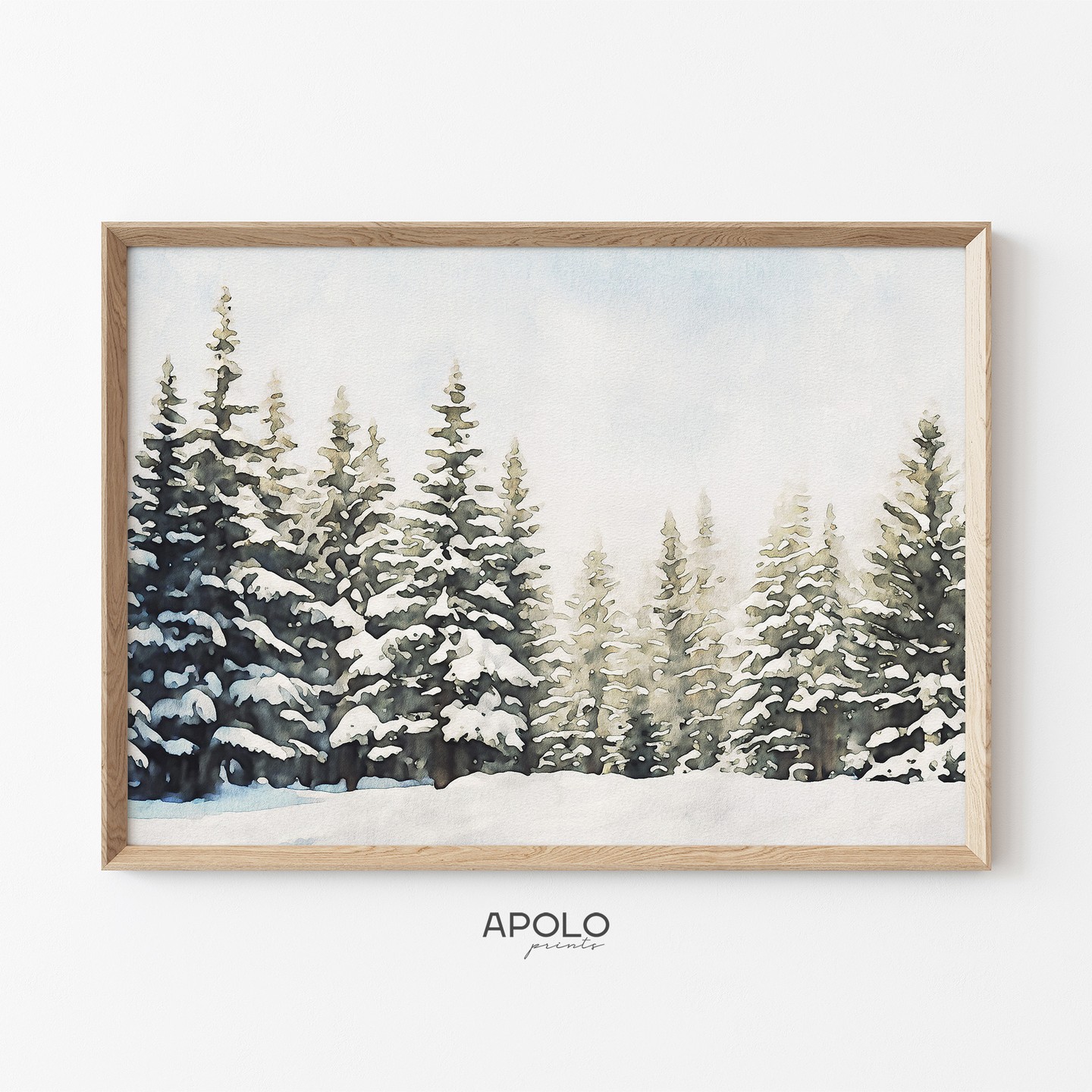 Christmas Tree Landscape
.
.
#christmastreedecor #winterdecor #etsyprintables #fineart