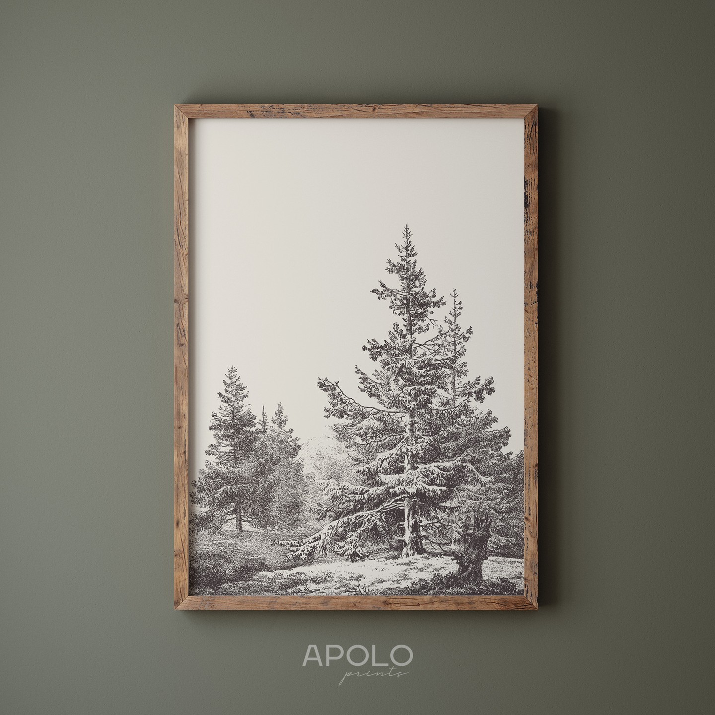 Hemlock Forest Printable Wall Art (vertical)- 🛒Shop from link in bio
.
.
.
#printablewallart #etsyartprints #etsyprintab