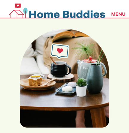Home Buddies Website thumbnail