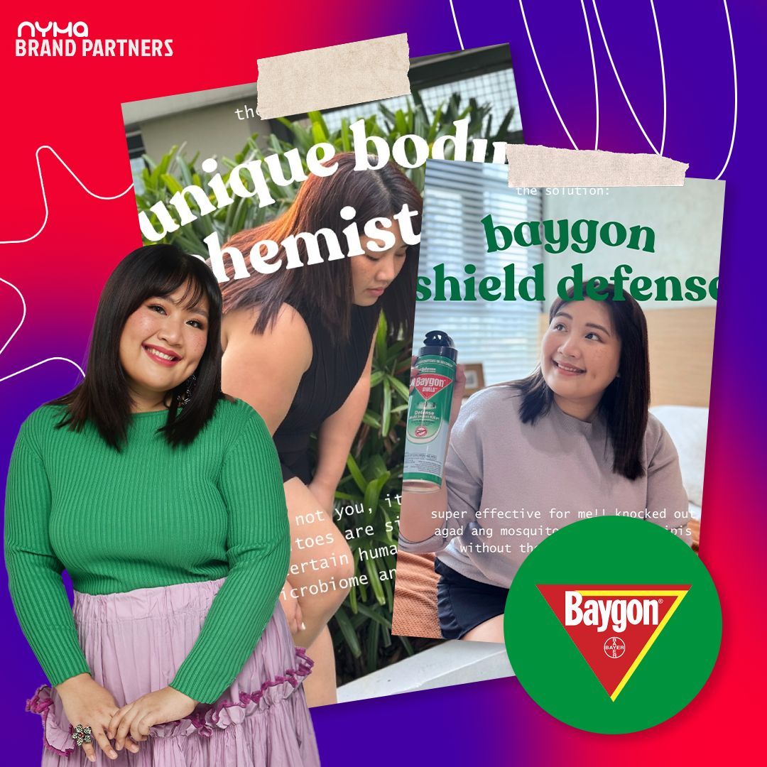 @itsmayorafrances for Baygon 🙅🏻‍♀️🦟

Are you "kagatin" by mosquitos? Say no more! https://bit.ly/455oBcL