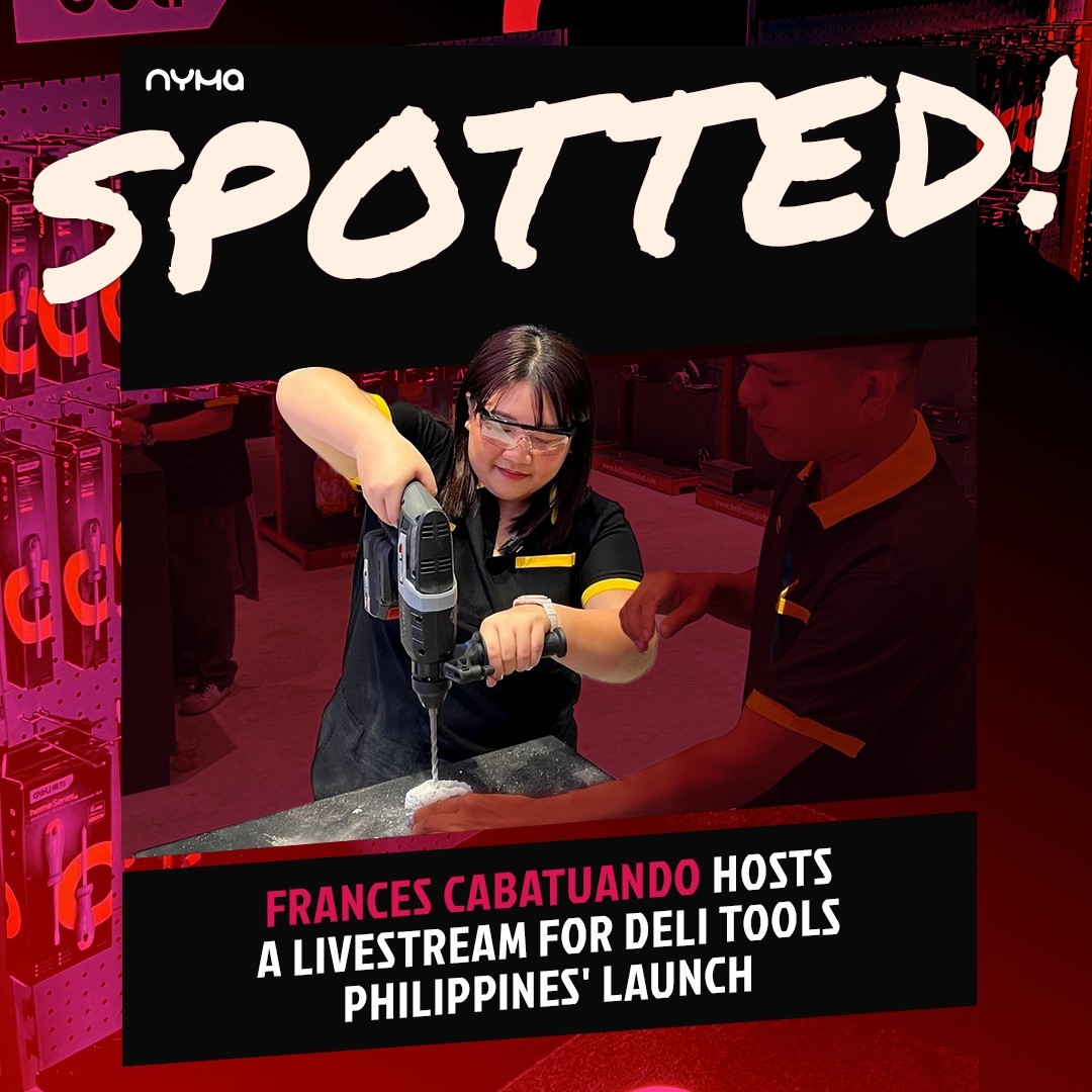 SPOTTED: Yesterday, @itsmayorafrances was invited to join the Grand Launch of @delitoolsph x UTCI in Mandaluyong. 🔩

Mga
