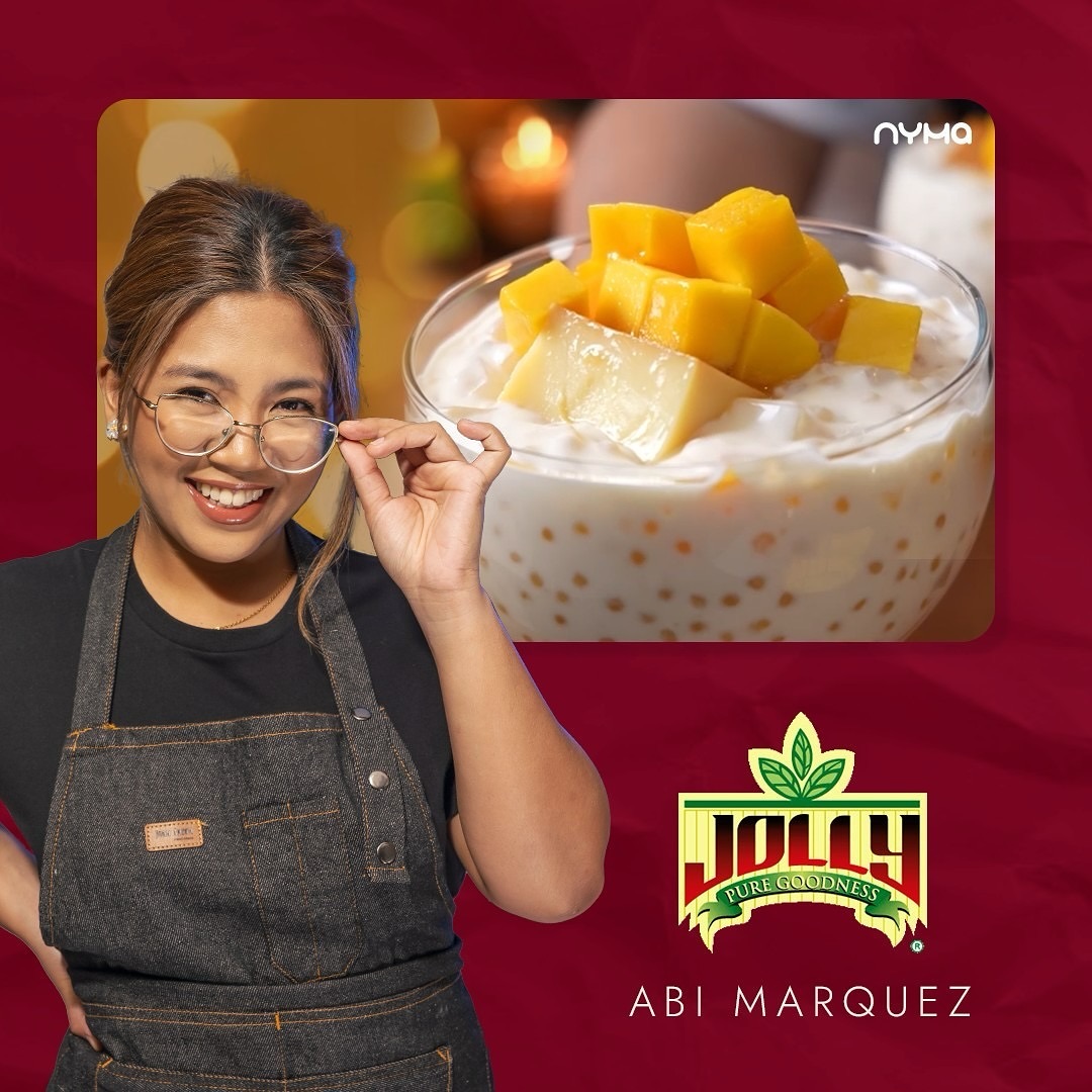 @abigailfmarquez for @jollyeatsph Peach Halves 🍑🍨

How do you make a wonderful glass of Peach Mango Sago? Find out here 