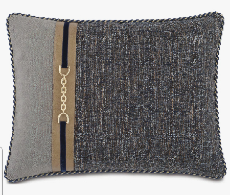 Edward Brown Throw Pillow thumbnail