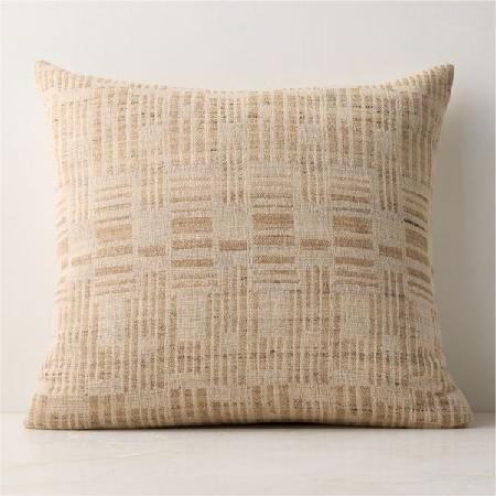 CB2 | Melrose Sand With Warm White Jacquard thumbnail