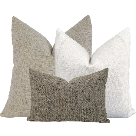 Sand & Petal Outdoor Pillow Cover Set thumbnail