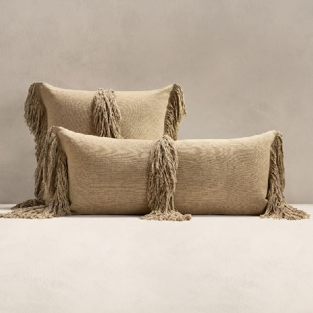 BANANA REPUBLIC HOME | Fringe Linen Pillow Cover thumbnail