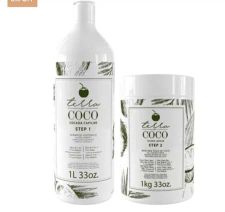 Combo Shampoo Isotônico e Máscara Toda de Coco - Terra Coco thumbnail