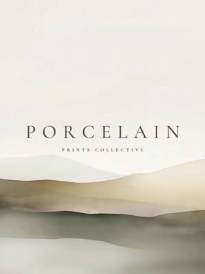 POV: You finally find the art that ties your space together. Calm. Minimal. Effortlessly warm. • • • • #PorcelainPrintsC