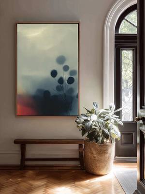 When shadows turn into art.  Meet Shadowed Bloom… moody, modern, and made to transform blank walls into something unforg