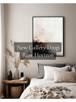 Savoring the slow side of Sunday. This is what calm looks like… subtle movement, earthy color, and art that brings your 