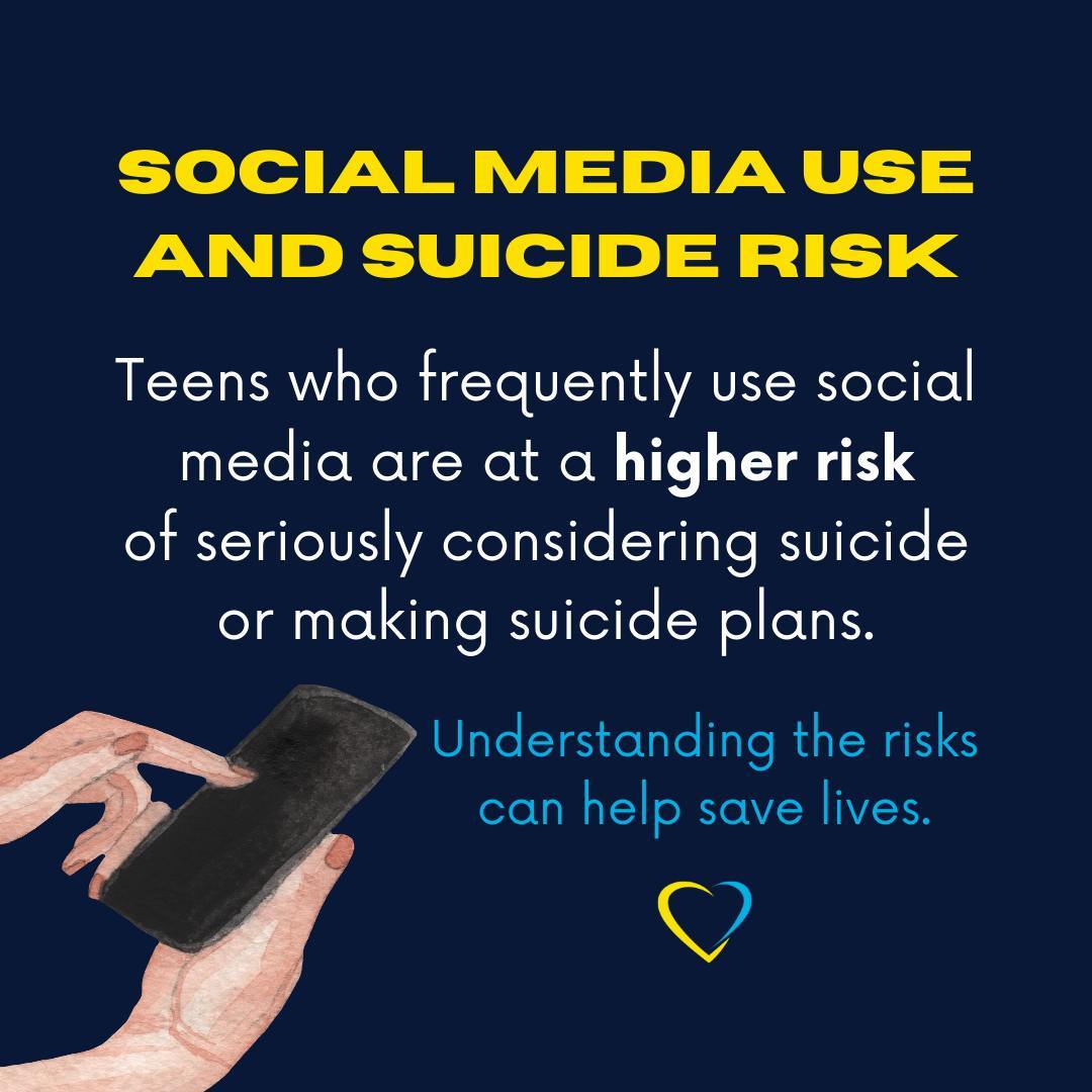 Social media is incessant in the lives of teens, but so much exposure can be a risk for mental health. Recent data shows