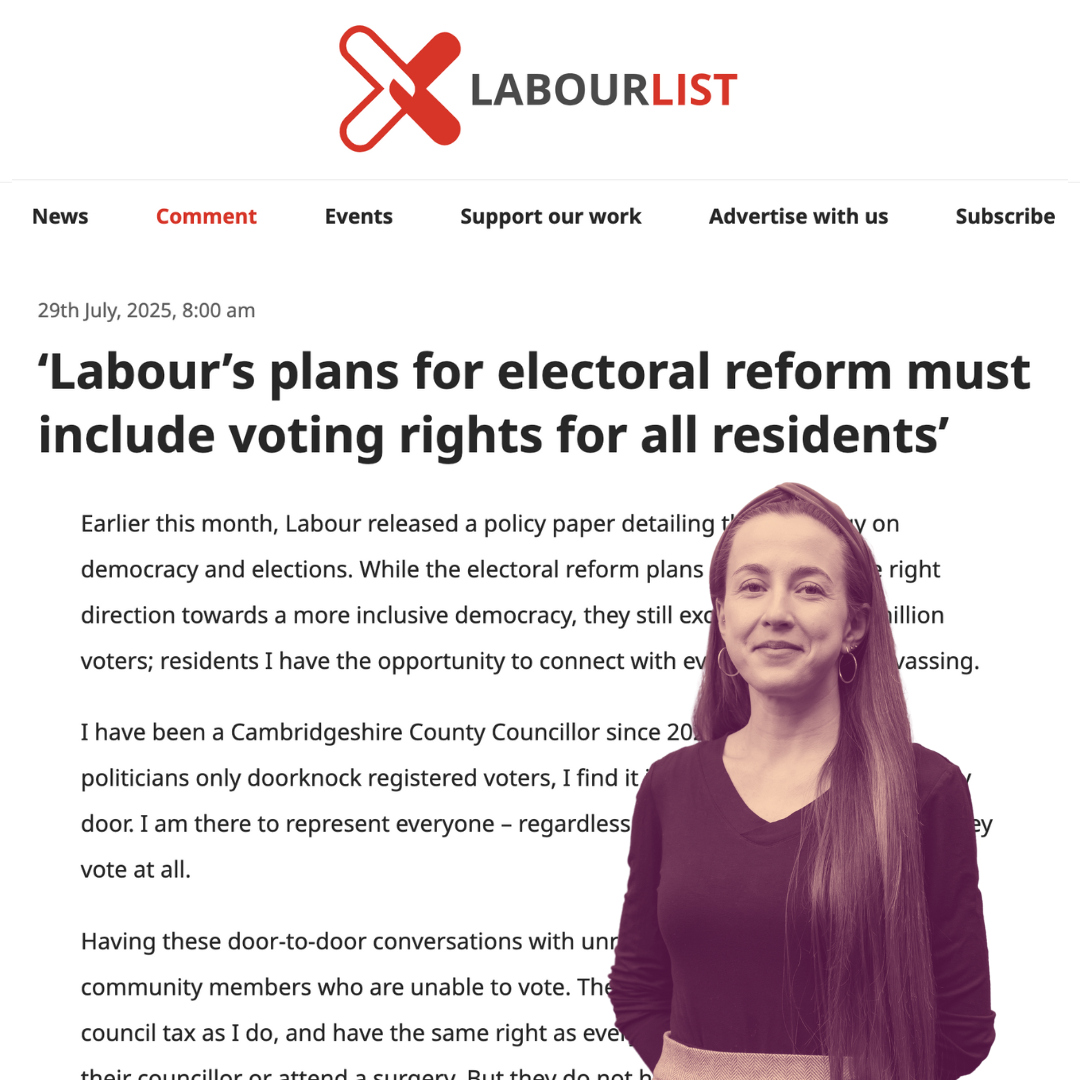 Electoral Reform Must include Voting Rights for All Residents thumbnail
