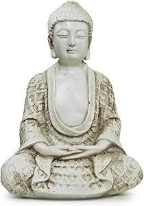 Estátua de Buda Tibetano em Resina thumbnail