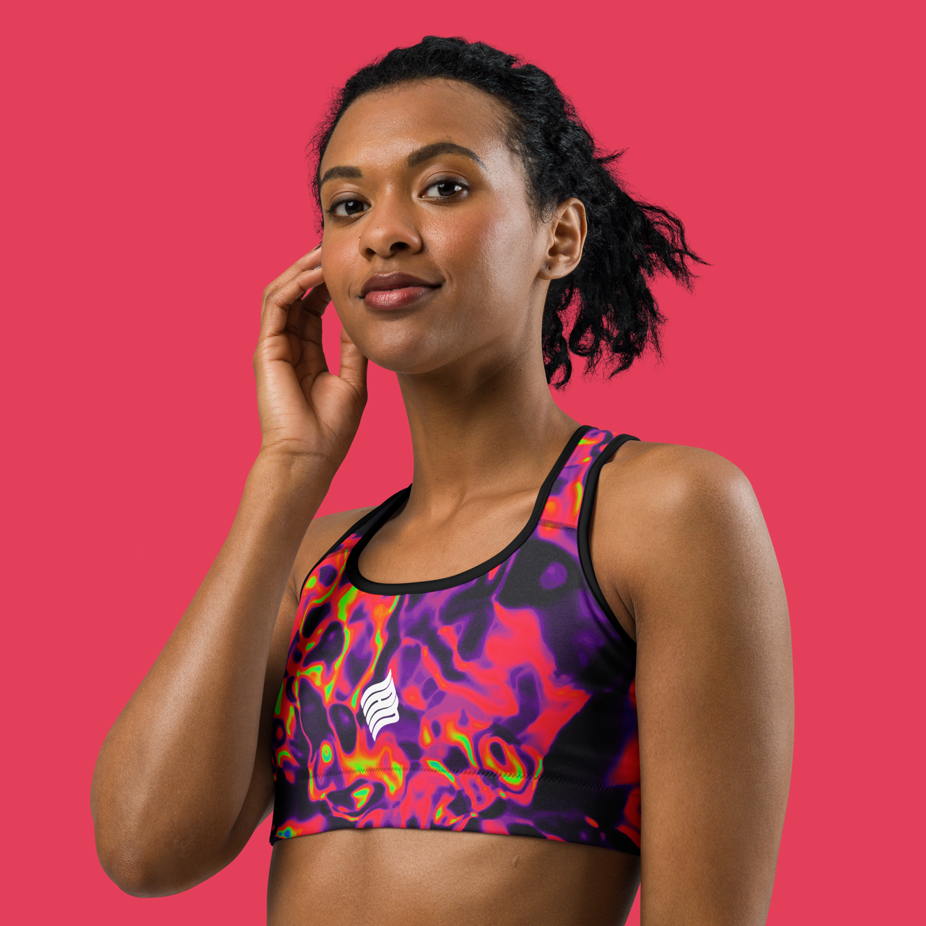 Thermal Rave Sports Bra by ian thumbnail