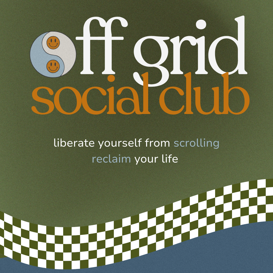off grid social club is here! join the November digital detox thumbnail