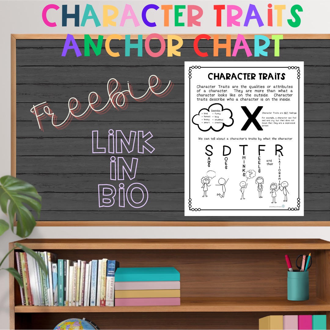 Character Traits Anchor Chart Freebie thumbnail