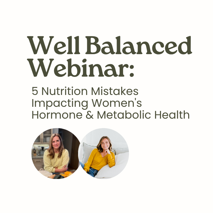 5 Nutrition Mistakes Impacting Women's Hormone & Metabolic Health thumbnail