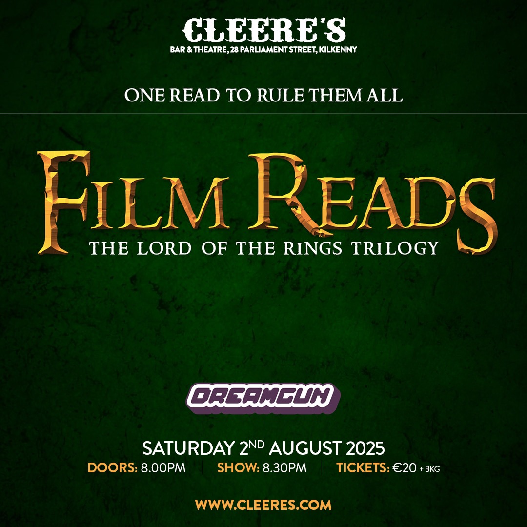 Tickets: Lord of the Rings @ Cleere's Kilkenny Aug 2nd thumbnail