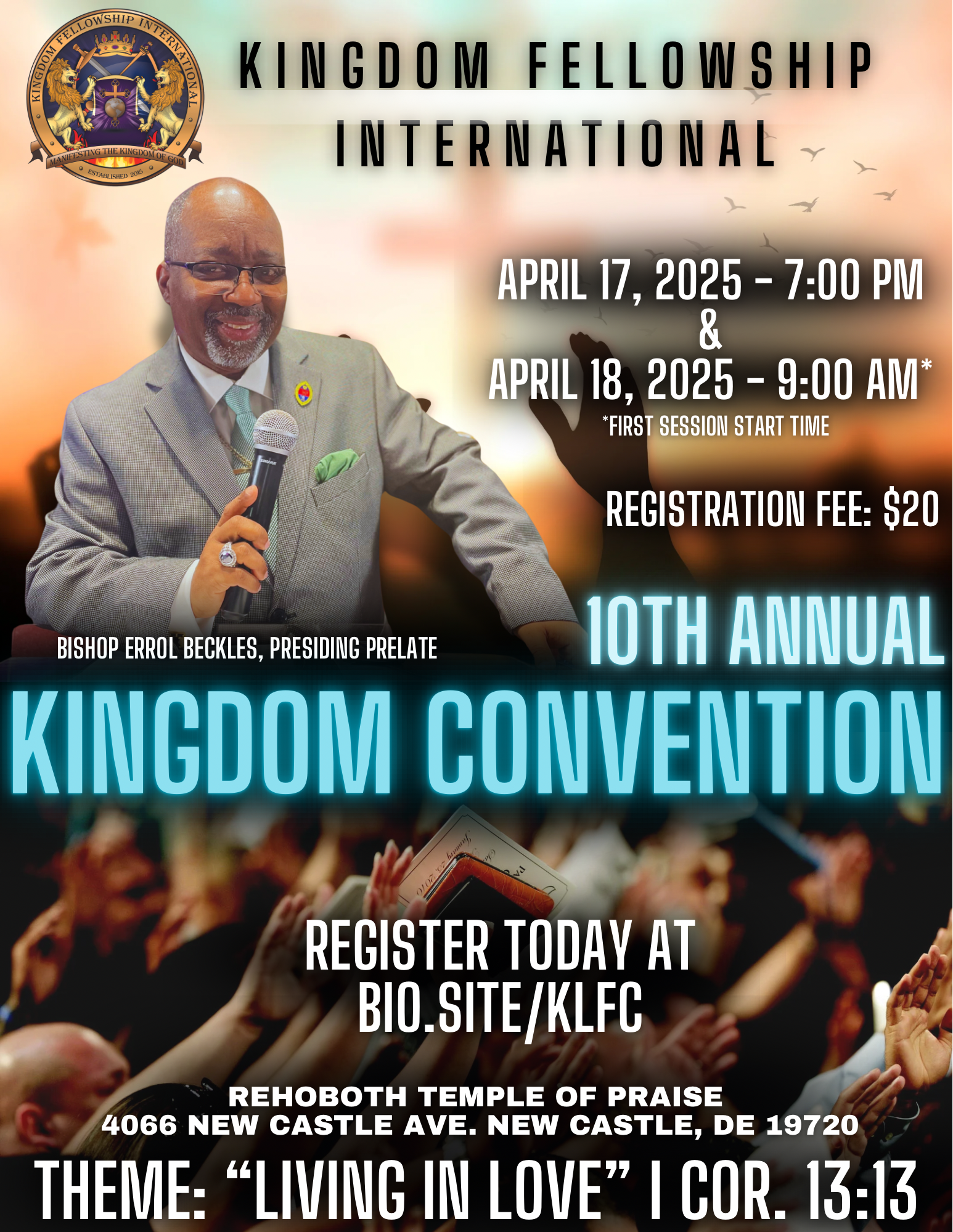 10th Annual Kingdom Convention Registration thumbnail