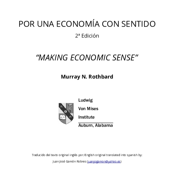 Por una Economia con Sentido thumbnail