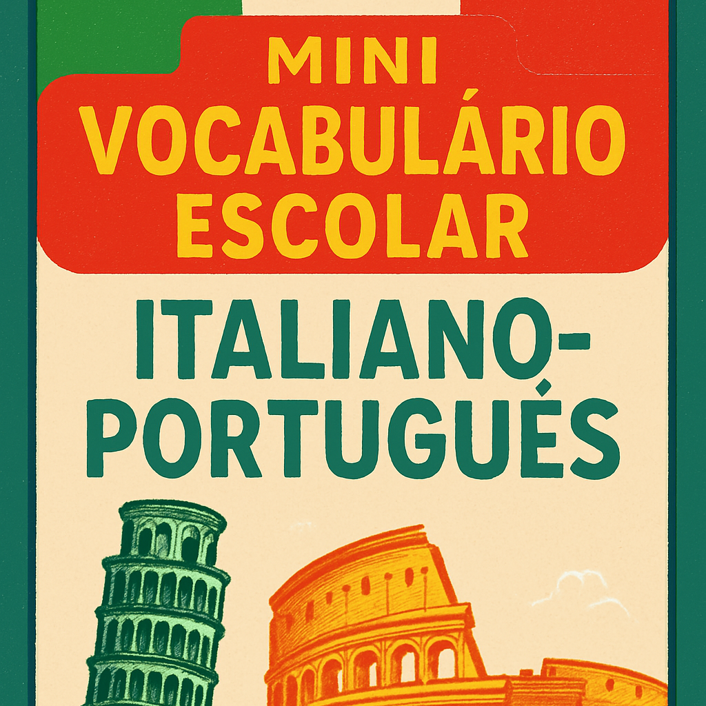 Mini Vocabulário Escolar Italiano-Português thumbnail