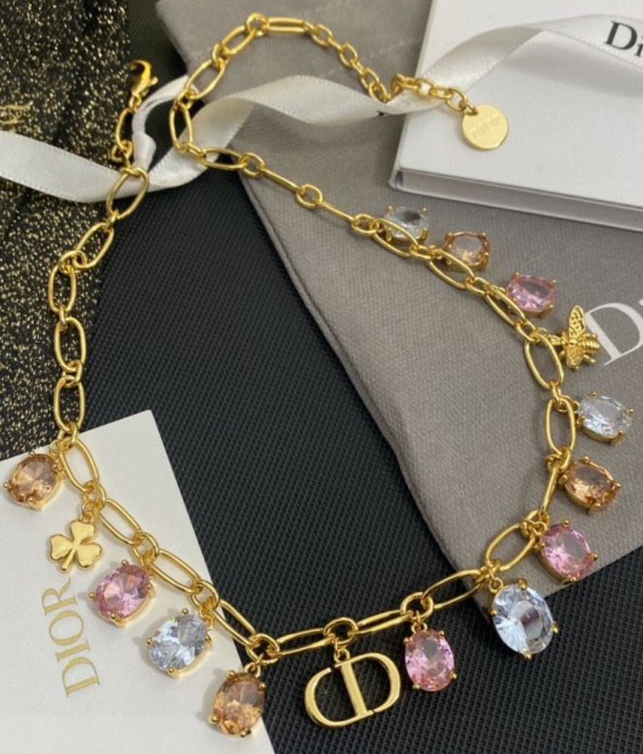 Dior Necklace w/ Charms thumbnail