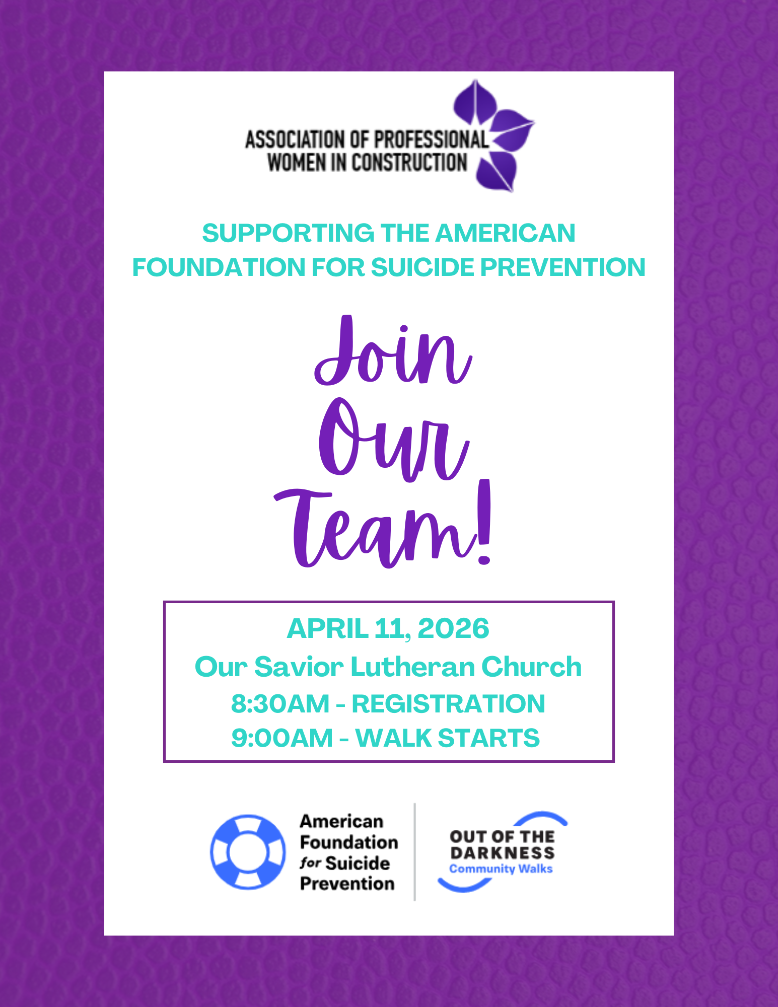 APWC HTX - April Suicide Walk thumbnail