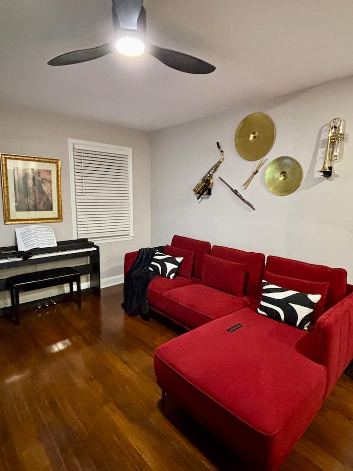 The Sky: Jazz music themed - 3rd fl at The Indigo · ★5.0 · Condo 1 bed · 1 bath thumbnail