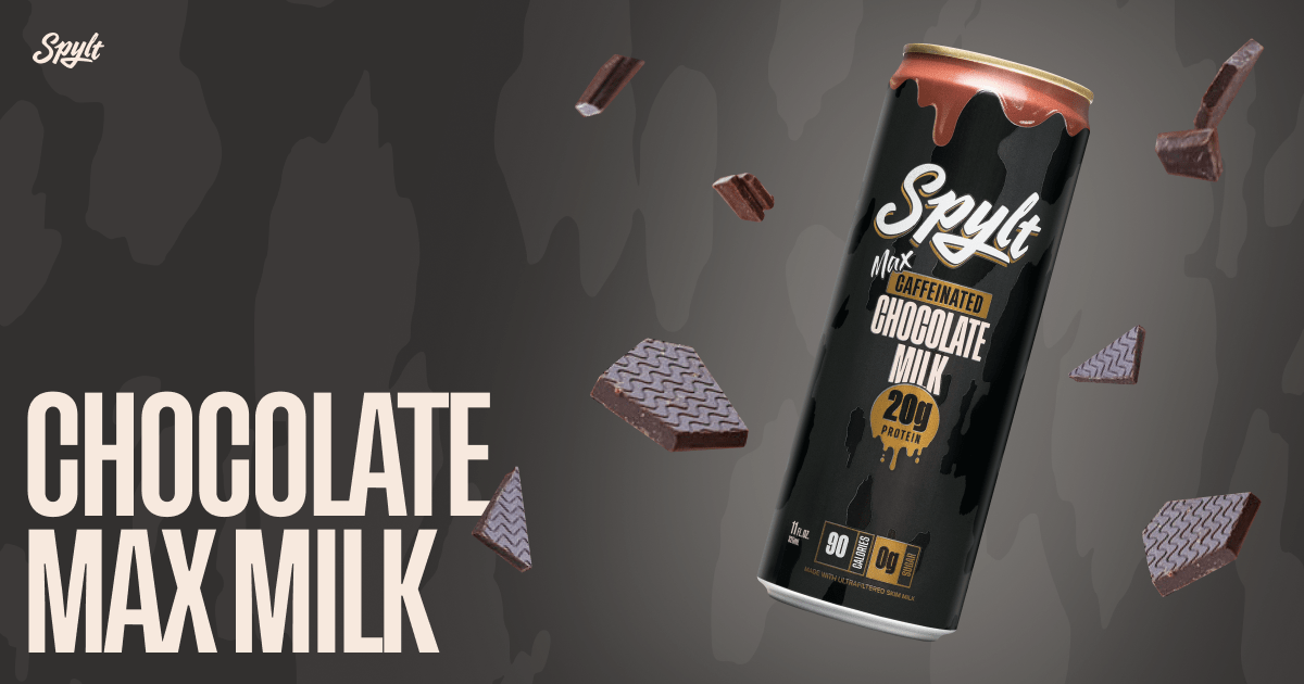 SPYLT Milk | Hemā's Fav: Max Chocolate Milk (190 mg of Caffeine) thumbnail